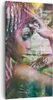 Bild auf Leinwand - Leinwandbild - frau modern - 55x100cm - Produktbild-Vorschau 1