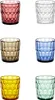 Guzzini VANITY Set aus 6 niedrigen Bechern Assorted col. Produktbild-Vorschau 1