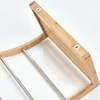 Zeller Handtuchregal, Bamboo/Metall verchromt 38x24x40 Produktbild-Vorschau 3