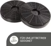 RESPEKTA Aktivkohlefilter MIZ4000 | 1 Set = 2 Stk Produktbild-Vorschau 2
