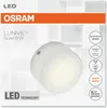 A product shot of an OSRAM LED light with marketing text and icons. Produktbild-Vorschau