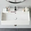 HOROW wastafel, 55 x 31 cm, met keramische pop-up afvoer, Productafbeelding-voorbeeld 3