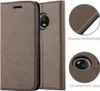 Cadorabo Hülle für Motorola MOTO G5 Schutz Hülle in Braun Produktbild-Vorschau 3