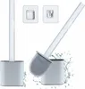 WC kartáč s hubicí (2 balení) - silikonový WC kartáč s Náhled obrázku produktu 1