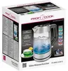 ProfiCook Glas-Wasserkocher PC-WKS 1190 G edelstahl/schwarz Produktbild-Vorschau 2