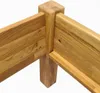 Einzelbett Eiche massiv geölt Holzbett Bett 90x200 #4521 Produktbild-Vorschau 6