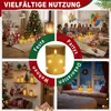 LARS360 3er Set LED-Kerzen mit Fernbedienung, flackernde Produktbild-Vorschau 6