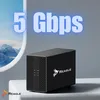 Obudowa HDD SSD 2x 3,5" SATA III USB 3.2 RAID BINS JBOD PM Podgląd zdjęcia produktu 8