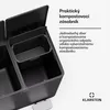 Klarstein 40 l (2x20 l) kuchynský odpadkový kôš s triedením Náhľad obrázku produktu 4