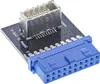InLine USB 3.0 zu USB 3.1 Frontpanel Key-B Adapter intern, Produktbild-Vorschau 1