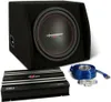 X1 BASSPACK 12 '' Subwoofer mit Verstärker und Kabelsatz Produktbild-Vorschau 3