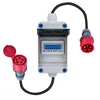 A digital electricity meter with CEE plugs. Produktbild-Vorschau
