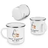 Mr. & Mrs. Panda Emaille Tasse Pinguin Bester Trinkbruder Produktbild-Vorschau 4