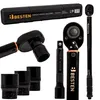 Drehmomentschlüssel 1/2" 28–210 Nm + 3 Stecknüsse 17 19 21 Produktbild-Vorschau 1