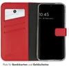 Selencia Echtleder Klapphülle Samsung Galaxy S24 - Rot Produktbild-Vorschau 3