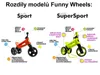 Hulajnoga FUNNY WHEELS Rider SuperSport fioletowa 2w1 + Podgląd zdjęcia produktu 17