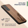 kwmobile Handyhülle für Samsung Galaxy A54 5G Hülle Holz - Produktbild-Vorschau 5