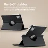 imoshion 360° drehbare Klapphülle Lenovo Idea Tab - Schwarz Produktbild-Vorschau 2