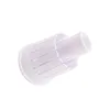 A white plastic kitchen tool for cutting fruits and vegetables. Voir les images du produit