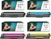 4x toner per Brother TN247B-247B TN247B CMYK = Nero + Blu + Anteprima dell’immagine prodotto 1