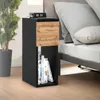 Szafka Nocna Wąska Stolik Z Szufladą Do Sypialni 20Cm Podgląd zdjęcia produktu 3