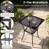 Set di mobili da giardino COSTWAY in polyrattan, mobili da Anteprima dell’immagine prodotto 4