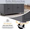 okwish Vysouvací kuchyňský ostrov na kolečkách, mobilní Náhled obrázku produktu 5