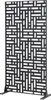 Cloison 'Bernalda' 180 x 90 cm acier noir Voir les images du produit 4