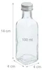 Relaxdays kleine Flaschen, Set, 100 ml, Glasflaschen zum Produktbild-Vorschau 6