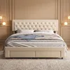 Letto matrimoniale con boxspring INONEFT, 180x200 cm, con Anteprima dell’immagine prodotto 6