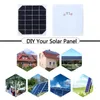 5 kusů 10W 6V monokrystalických solárních panelů solární Náhled obrázku produktu 7