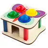Montessori Hammer Spiel Holzhammer + Hammerschlag Bunt Produktbild-Vorschau 12