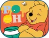 Winnie the Pooh character with honey pot and bees. Podgląd zdjęcia produktu
