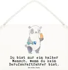 Mr. & Mrs. Panda Schild Berufskraftfahrer Herz DIN A6 - Produktbild-Vorschau 1