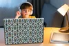 MuchoWow® Laptop Aufkleber Sticker Cover Retro - Blume - Produktbild-Vorschau 3