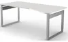 Freiformtisch StageOne Form 5 BxT 195x80/100cm weiß Produktbild-Vorschau 1