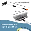 Teleskop Waschbürste Auto Reinigung Wohnmobil Waschbürste Produktbild-Vorschau 2