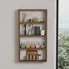 Skye Decor, Quatro - Noce, Wandregal, Nussbaum, 100 % Anteprima dell’immagine prodotto 2
