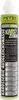 A bottle of automotive body filler, "Karo-Zinn", with German text describing its uses and features. Produktbild-Vorschau