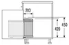 Hailo Uno 3418. Collecteur de déchets, acier inoxydable.  - Voir les images du produit 10