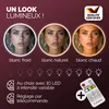 Casaria Coiffeuse Jocelyn Blanc miroir LED table de Voir les images du produit 2