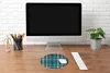 MuchoWow® Mauspad Mousepad Kariert - Tartan - Muster - blau Produktbild-Vorschau 4