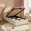 Sweiko Polsterbett 90x200, Kinderbett,Einzelbett mit Produktbild-Vorschau 1