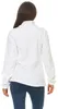 Mivaro Damen Fleecejacke ohne Kapuze in Weiß - Microfleece Produktbild-Vorschau 4