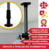 ONBEST Balkonmarkise | ohne Bohren | 400 x 120 cm | mit Produktbild-Vorschau 8