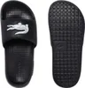 Lacoste Tongs Serve Slide 1.0 Hommes Noir Blanc Voir les images du produit 10