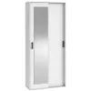 BEAUTYSOFA | Kleiderschrank LANO 90 cm Weiß Schrank mit Produktbild-Vorschau 1