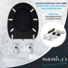 SANILO® WC-Sitz mit Absenkautomatik und Schnellverschluss Produktbild-Vorschau 6