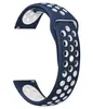 Strap-it Xiaomi Amazfit GTS Sportarmband (Blau / Weiß) Produktbild-Vorschau 2