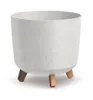 Prosperplast s.r.o. GRACIA TUBUS ECO WOOD 29,8 cm, blanc Voir les images du produit 1